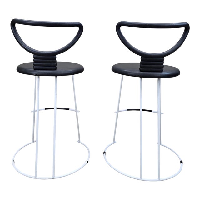 MCM Nardis Stool by Nobu by Fasem - Pair For Sale
