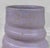 Mid 20th Century Mid-Century Abstract Spiraled Purple Studio Art Pottery Vase For Sale - Image 5 of 7