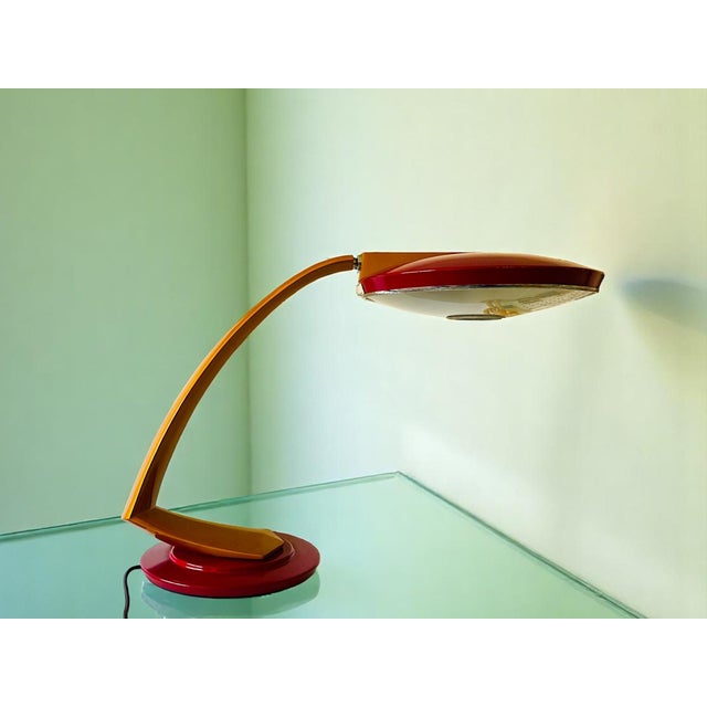The legendary desk lamp Boomerang was designed by Luis Pérez de la Oliva and made by Fase in Spain in the 1970s.&nbsp;...