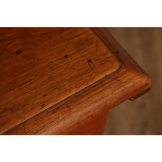Wood Antique American Country Birdseye Maple Blanket Chest With Lower Drawer For Sale - Image 7 of 18
