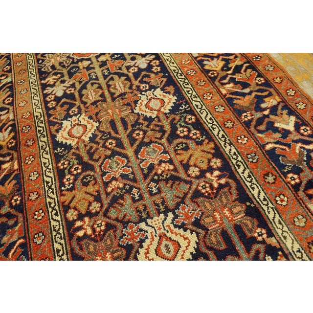 Mid 19th Century N.W. Persian Carpet ( 3'4'' x 17'5'' - 102 x 532 ) For Sale - Image 9 of 12
