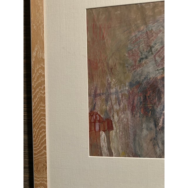 Drawing/Sketching Materials Mid 20th Century Abstract Pastel by Nancy Lee For Sale - Image 7 of 10