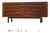 1960s Refinished Danish Modern Rosewood 65” Dresser For Sale