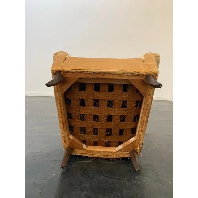 Beige VIntage Armchair, 1950s For Sale - Image 8 of 9