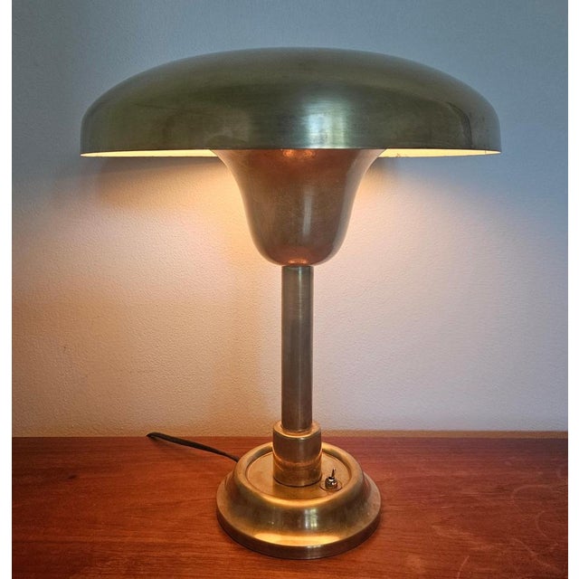 Art Deco Bauhaus Functionalism Table Lamp by Franta Anyz, 1930s For Sale - Image 11 of 14