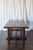 Brown 1950s Mid Century Dining Table With Linear Veneer Pattern For Sale - Image 8 of 15