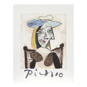 Femme Au Fauteuil Canne, Pablo Picasso Lithograph