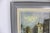 1950’s Signed Caroline Burnett Paris France Oil Painting, Framed, Small Original Art Vintage European City Scene For Sale - Image 4 of 9