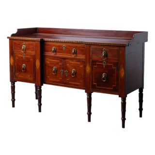 Regency Inlaid Mahogany Sideboard, c.1820 For Sale