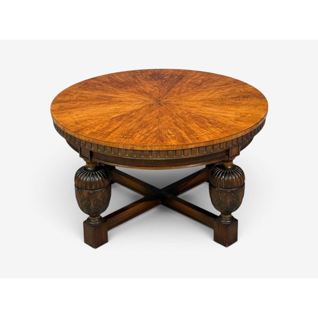 Ab Slutarps Möbelindustri, Swedish Grace, Coffee Table, Mahogany, Sweden, 1930s For Sale In New York - Image 6 of 12