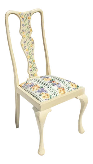 Painted Queen Anne Chair