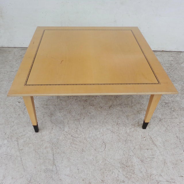 Biedermeier Biedermeir Style Bernhardt Coffee Table For Sale - Image 3 of 8