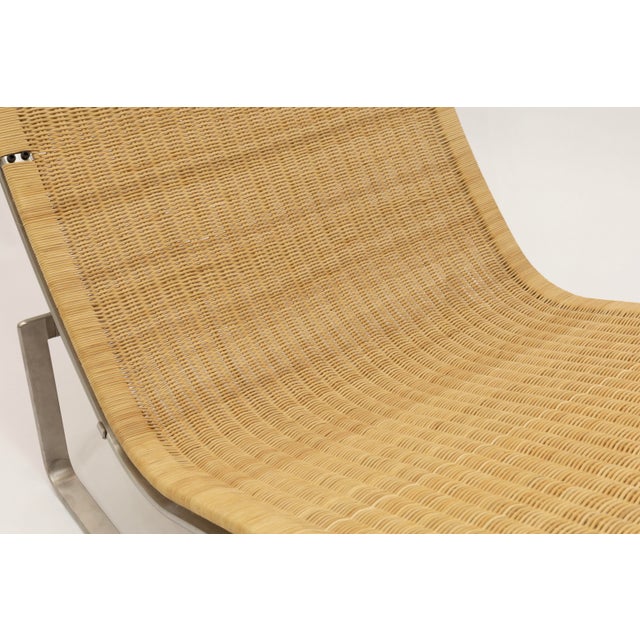 Animal Skin Pk24 Chaise Longue Chair by Poul Kjærholm for Fritz Hansen For Sale - Image 7 of 10