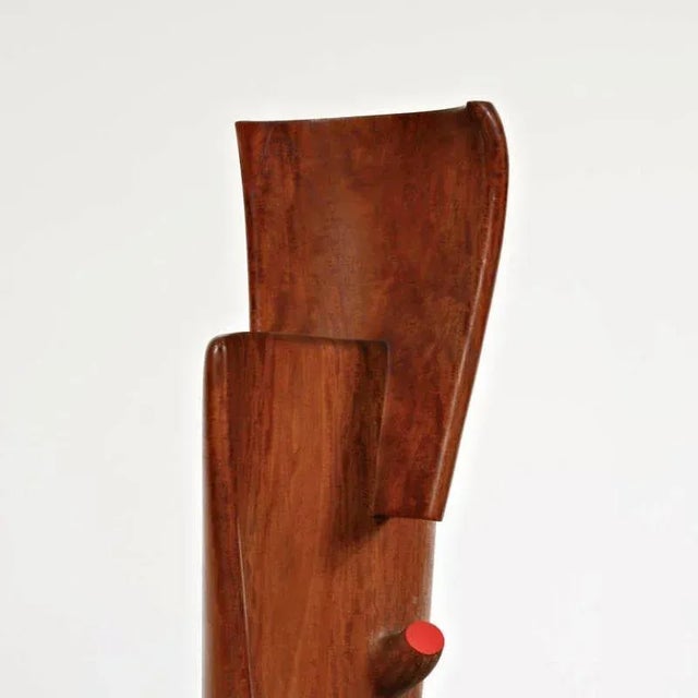 Large French Wood Sculpture, 1950s For Sale - Image 10 of 11