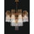 Collection urano chandelier, metal, crystal and glass, ncs 166/85 by jago dimensions: d 85 x h 65 cm. Materials: metal,...