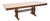 Bassett Furniture Mission Style Solid Oak 93" Trestle Dining Table 4033-0449 For Sale