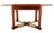 Brown Mid Century Modern Walnut X Base Inlayed Octagon Shape Coffee Table For Sale - Image 8 of 8
