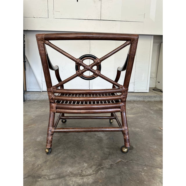 McGuire 2000s McGuire Target Back Chair For Sale - Image 4 of 12