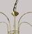 Brass and Opaline Glass 5-Light Chandelier from Honsel Leuchten, Germany, 1970s For Sale - Image 13 of 18