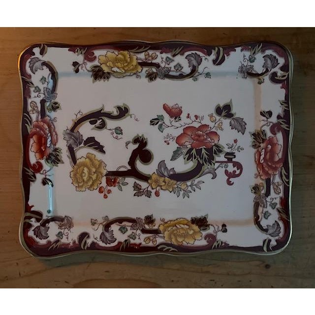 1970s Vintage Masons Ironstone Tea Pot and Dishes- 3 Pieces