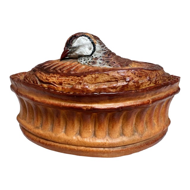 Vintage French Trompe L’oeil Porcelain For Sale