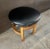Black Vintage Art Deco Geometric Low Stools, France, 1930s, Set of 3 For Sale - Image 8 of 10