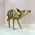 A stunning solid brass deer statue with lots of intricate detailing. Circa 1970's. Dimensions: 19.25”L x 5”W x 12.25”H