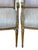 Vintage Louis XVI Upholstered Arm Chairs - A Pair For Sale - Image 11 of 11