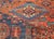 Late 19th Century Caucasian Soumak Rug, Handwoven Allover Geometric, Red & Blue, 5' x 7' For Sale - Image 13 of 17