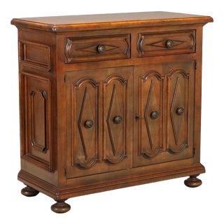 Mid-20th Century Baroque Walnut Sideboard, Italy For Sale