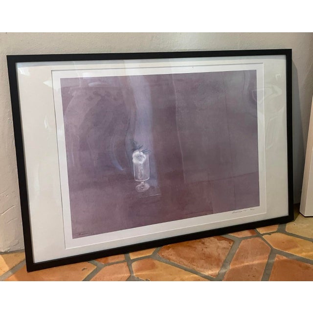 Notable 1977 Photo Lithograph by Artist Morris Graves, Signed, Numbered and Numbered, 26” X 33” For Sale In Palm Springs - Image 6 of 7