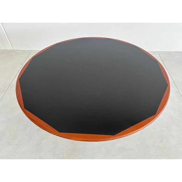 Round Africa Table attributed to Afra & Tobia Scarpa, Maxalto Artona Series, 1970s For Sale - Image 6 of 13