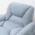 Armchairs in Blue Fabric and Wooden Legs, 1950s, Set of 2 For Sale - Image 11 of 12