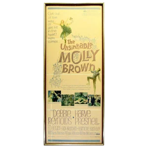Movie Poster Orig. 1964 From "The Unsinkable Molly Brown"