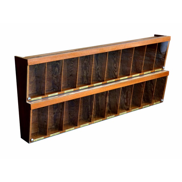 Mid-Century Modern Storage Shelves in Teak, 1960s, Set of 2 For Sale - Image 14 of 14