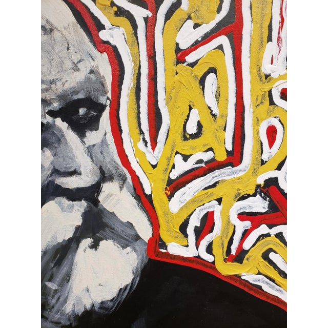 Lionel Lamy Contemporary Figurative Painting "Seance" by Lionel Lamy For Sale - Image 4 of 7