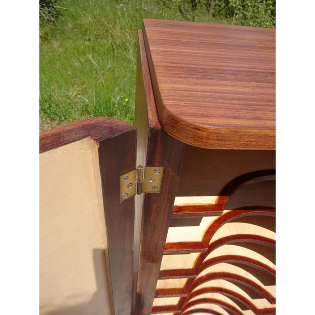 Vintage Art Deco Filing Cabinet, 1940s For Sale - Image 13 of 18