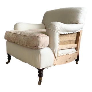 Vintage Country House Armchair in the Howard Style by George Smith, Britain, 20th Century For Sale