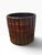 English Mid 20th Century Trompe l'Oeil Book Spine Waste Basket For Sale - Image 3 of 10