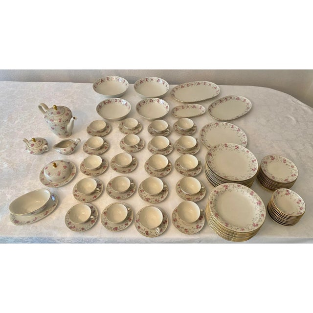 Schumann Bavaria Azberg Sch745 China Set- 105 Pieces "Mint" Condition Mid 20th Century For Sale - Image 4 of 12