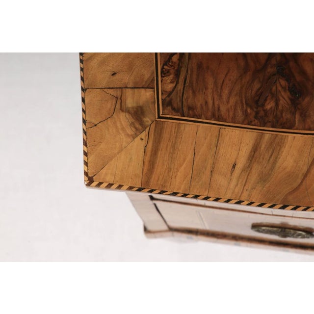 Small Antique Baroque Louis XVI Chest of Drawers in Walnut, 1780 For Sale - Image 17 of 18