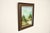 Bob Ross Style Original Signed Mountain River Landscape Oil Painting in Carved Wood Frame For Sale - Image 4 of 16