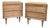 Pair of Mid-Century Modern Walnut Nightstands For Sale
