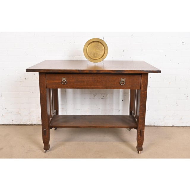 Tiffany Studios New York Bronze Doré Plate or Charger For Sale In South Bend - Image 6 of 7