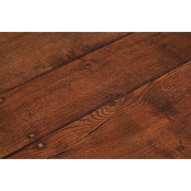 Antique Refectory Style Coffee Table in Oak, 19th Century For Sale - Image 5 of 13