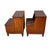 Wood Mid 20th Century Modern 2 Tier Nightstands by Willett For Sale - Image 7 of 18