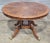Theodore Alexander Theodore Alexander Regency Style Flame Mahogany Round Expanding Dining Table For Sale - Image 4 of 13