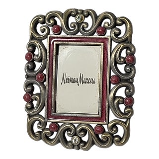 Jay Strongwater Picture Frame Swarovski Crystals For Sale