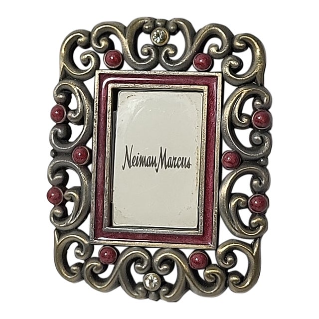 Jay Strongwater Picture Frame Swarovski Crystals For Sale