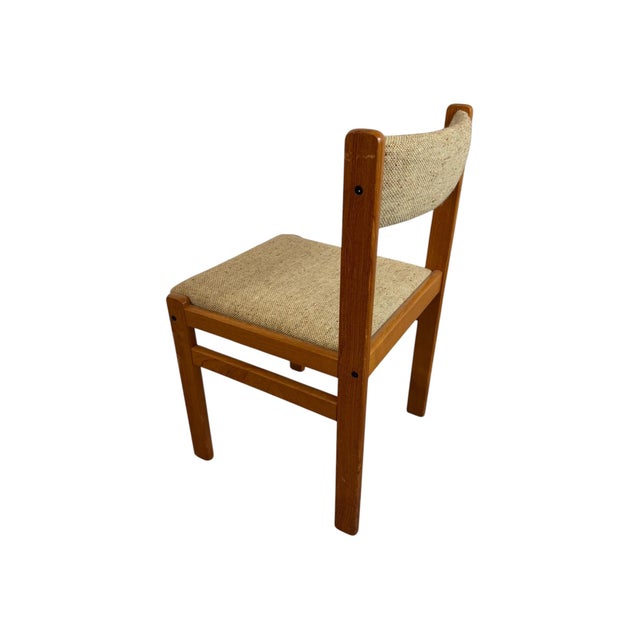 Mid-Century Modern Danish Teak 4-Seater Dining Table & Chairs from Gangso Mobler, 1970, Set of 5 For Sale - Image 9 of 15